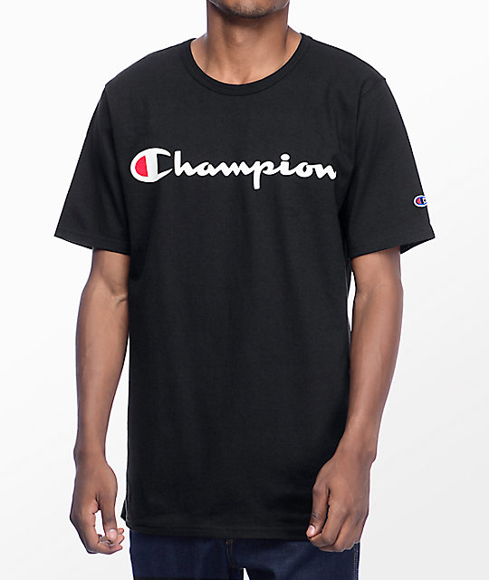Forord Kamp Reklame Champion t shirt Logos
