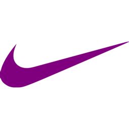 Purple nike Logos