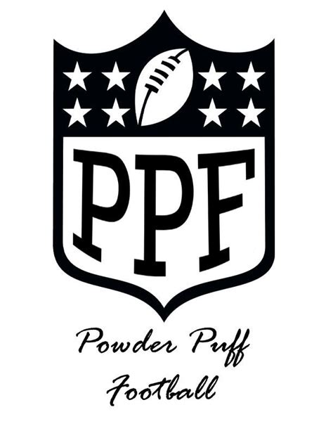 powder puff football logo