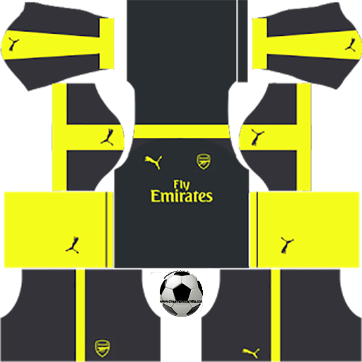 arsenal kit dream league soccer 2017
