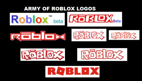 All Roblox Logos
