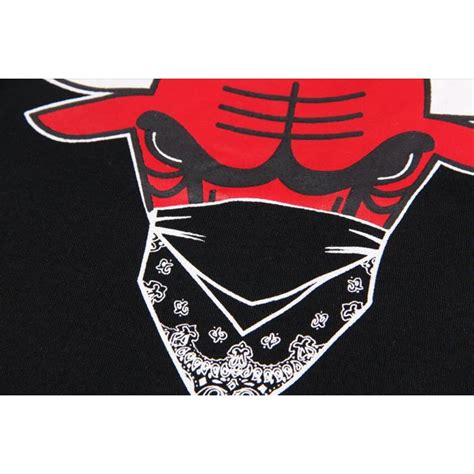 Drawing Chicago Bulls Logo With Bandana / Chicago Bulls NBA Basketball ...