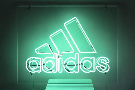 adidas neon logo