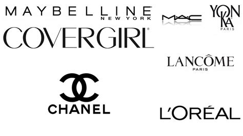 Cosmetic brand Logos