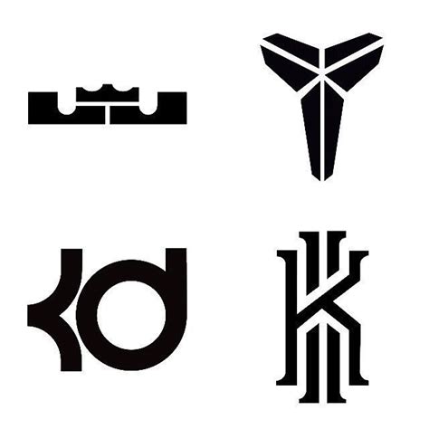 nike athlete logos