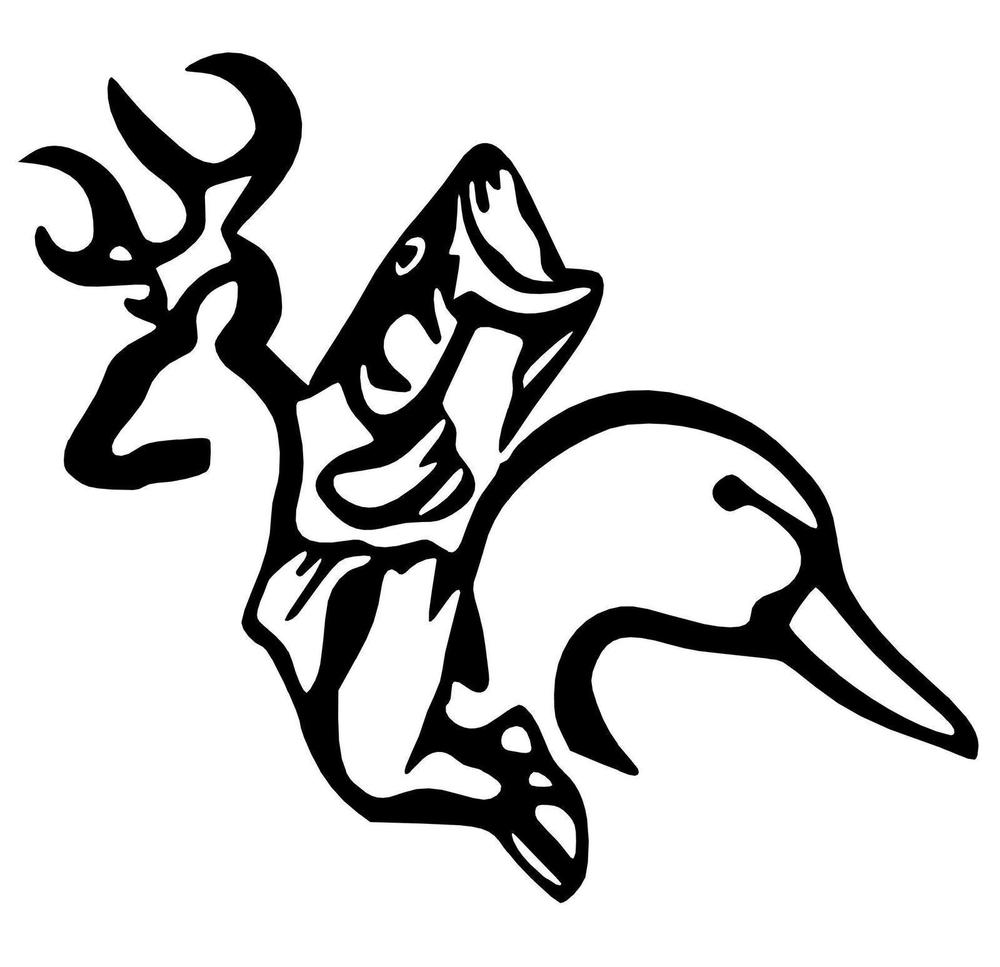 Download Deer duck fish Logos