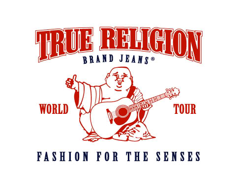 true religion logo text