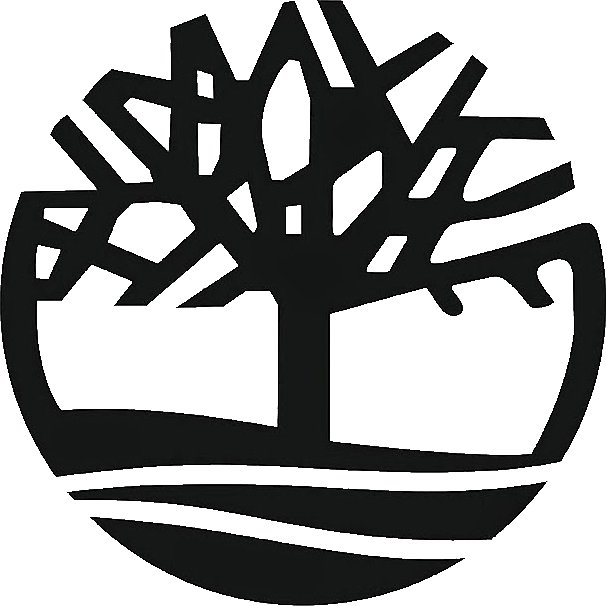  Black  tree  in circle Logos 