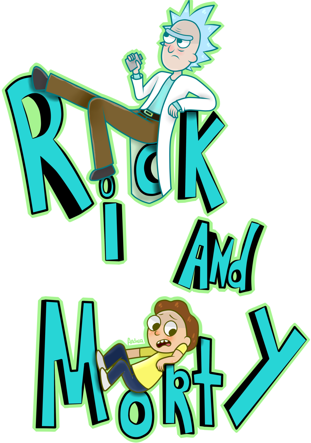 Rick and morty Logos