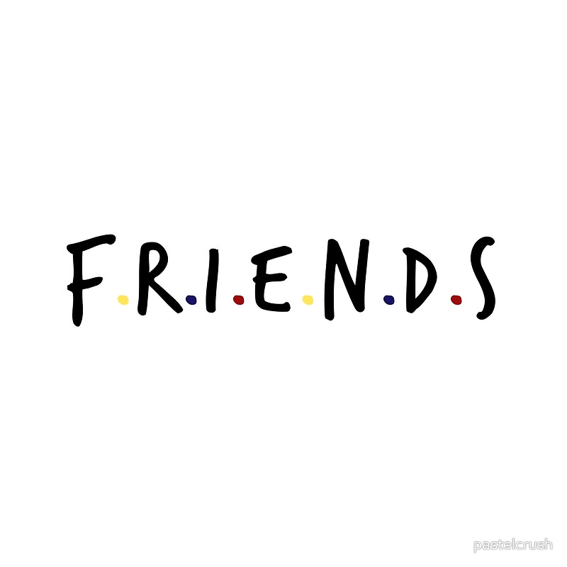 Слово friends. Друзья логотип. Friends надпись.