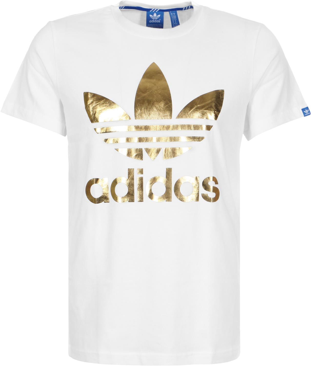 Adidas Shirt Gold Logos