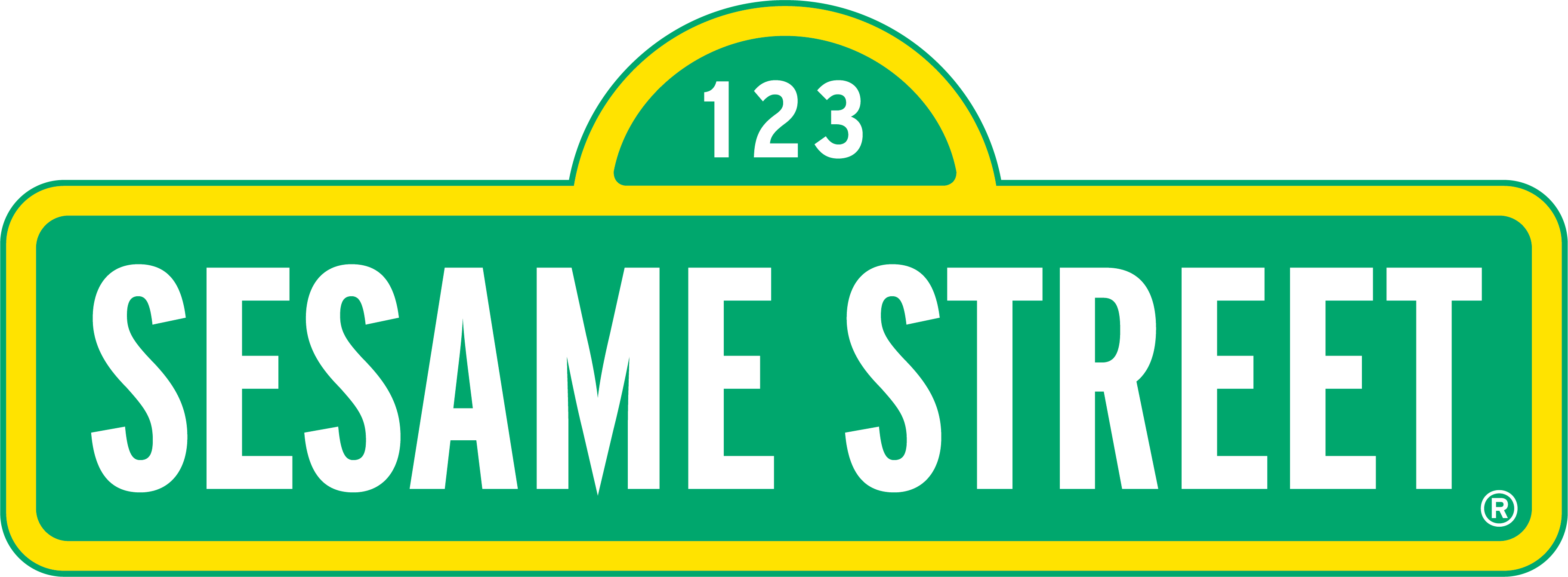 Sesame street Logos Throughout Sesame Street Banner Template