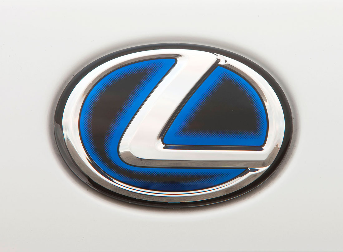 Blue car logo