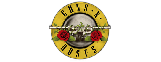 guns and roses logos