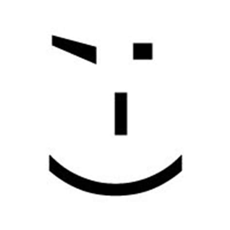 Winky Face Logos - wink roblox face