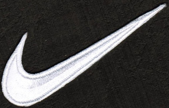 nike swoosh embroidered patch