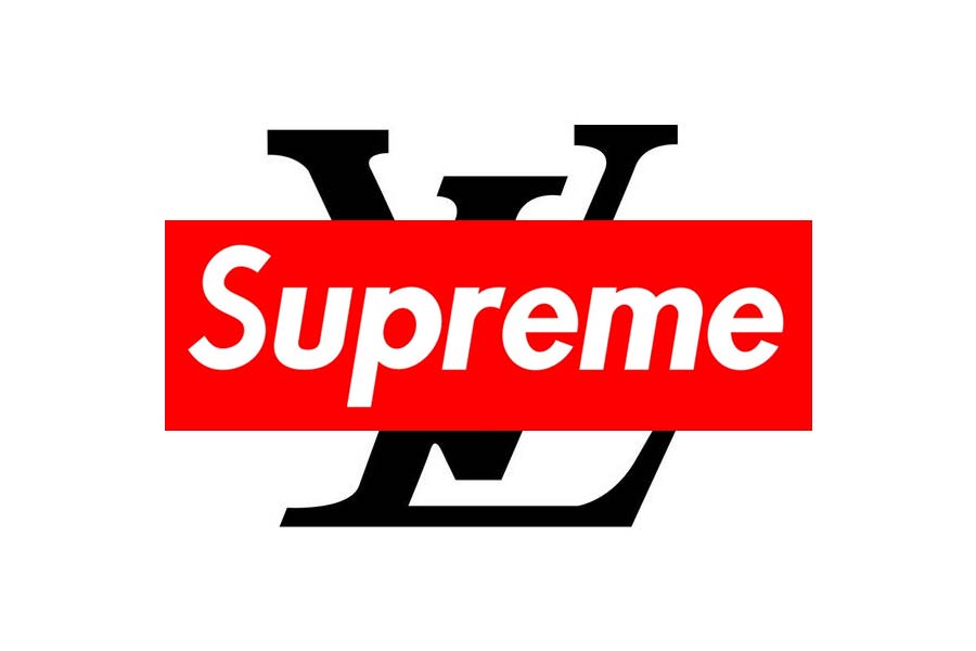 Supreme louis vuitton Logos