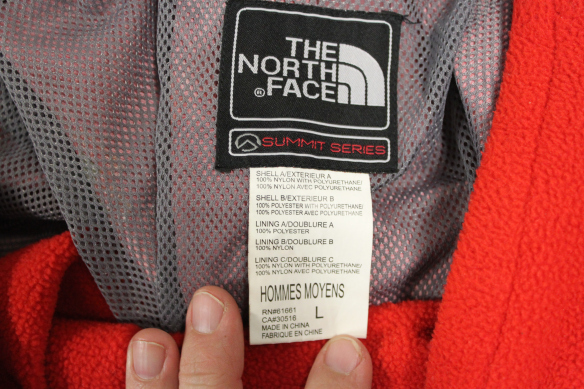 Fake North Face Logos