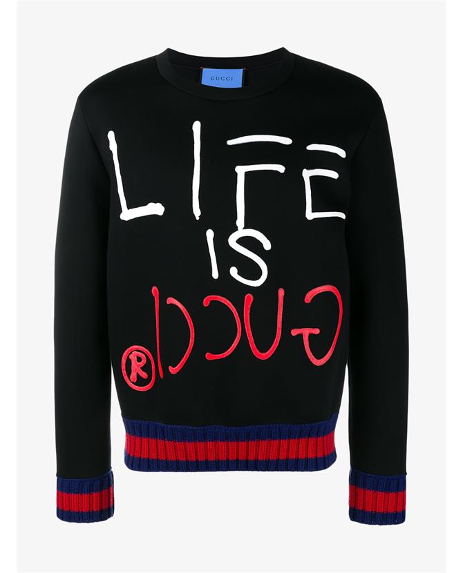 life is gucci logo