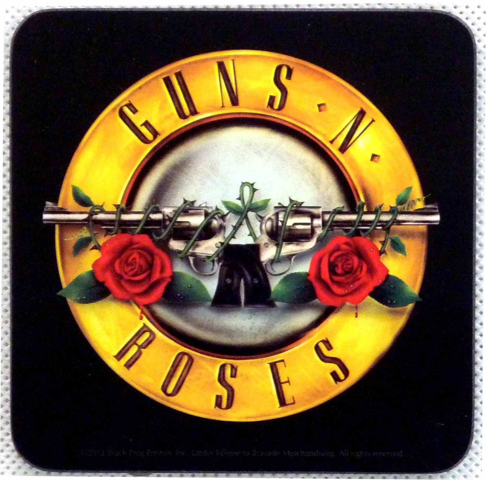 Guns and roses. 