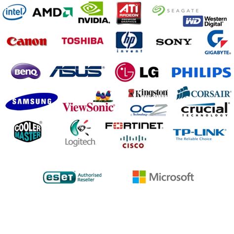 Computer Hardware Logos