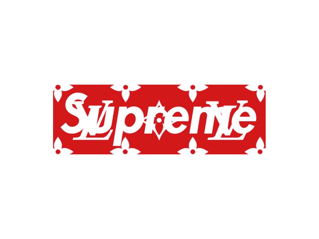 Supreme louis vuitton box Logos
