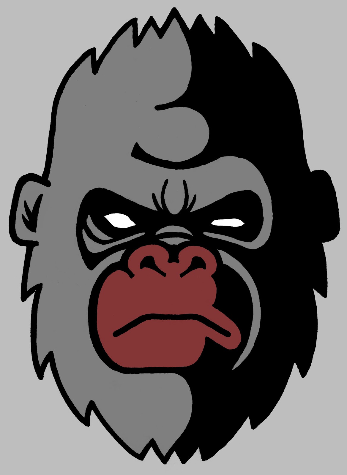 Silverback Gorilla Footb, Logo. helpful non helpful. 