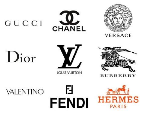 Fashion label Logos
