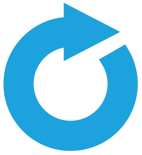 Blue arrow Logos