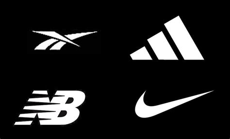Athletic shoe brand Logos