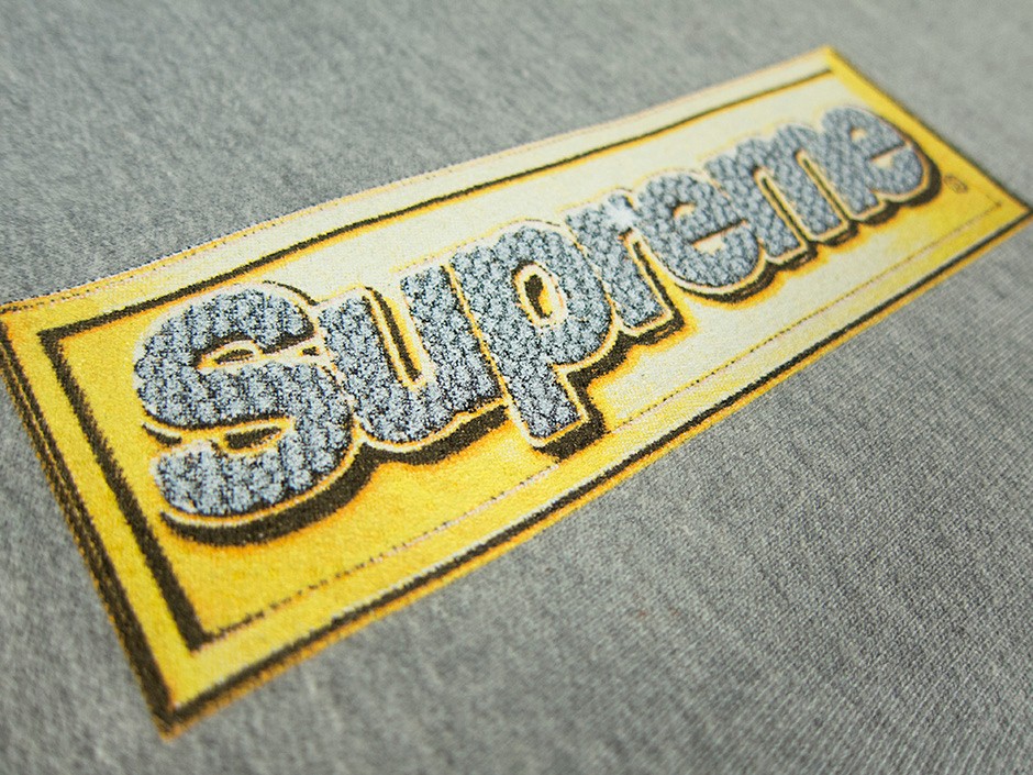 How was the Supreme Bling logo made? : r/design_critiques