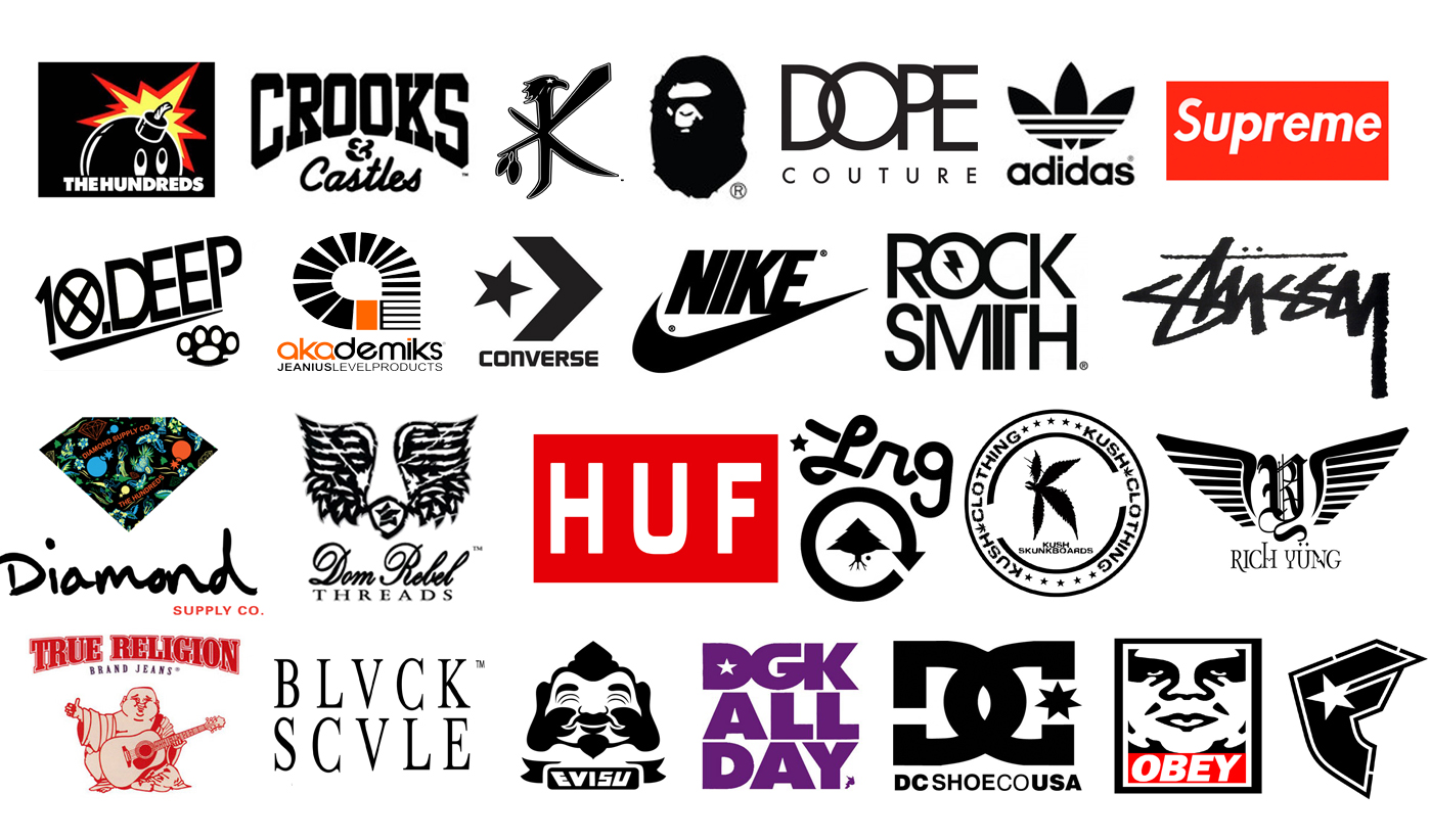 Clothing Brands Logos And Names - Best Design Idea
