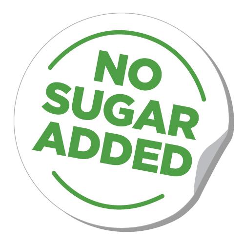 No added sugar Logos