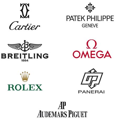 Watch brand Logos