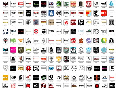 European clothing brand Logos