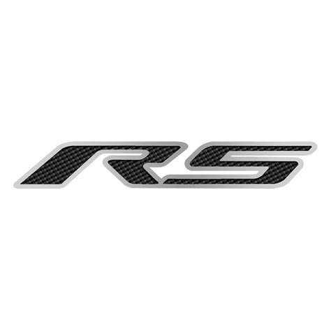3D RS Logo Car Front Hood Grille Emblem LED Light for Focus Camaro Megane RS