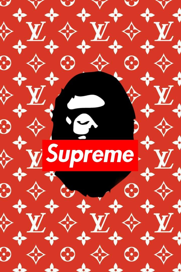 Supreme bape Logos