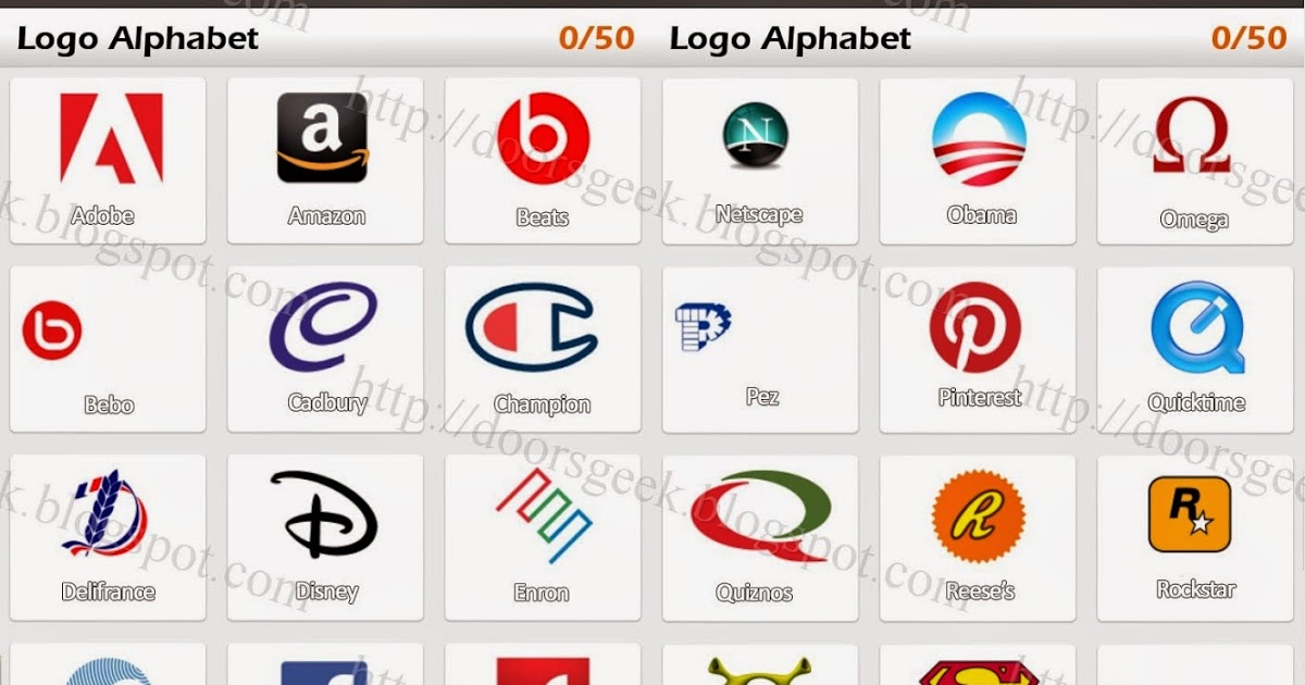 Official Logo Alphabet