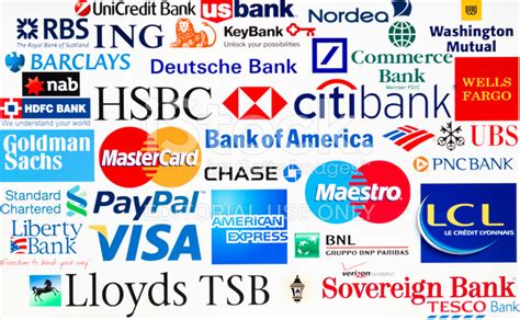 Famous bank Logos