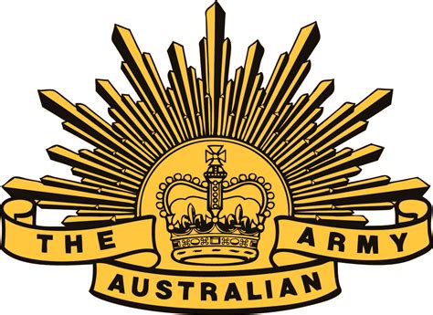 jug til eksil Middelhavet Australian army Logos