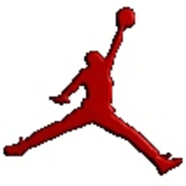 Red jordan Logos