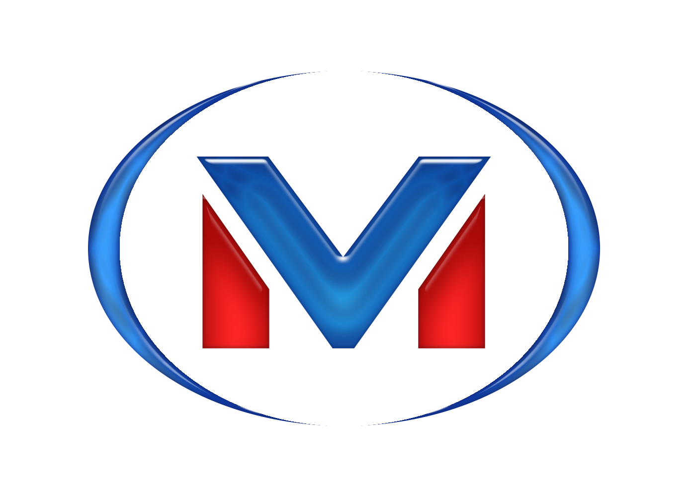 VM connected letters logo — Stock Vector © brainbistro 