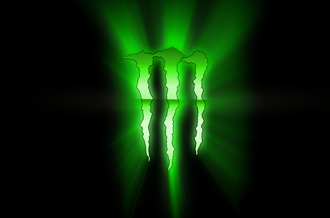 Monster energy drink. 