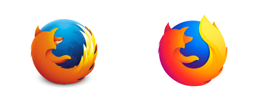 Firefox Old Logos