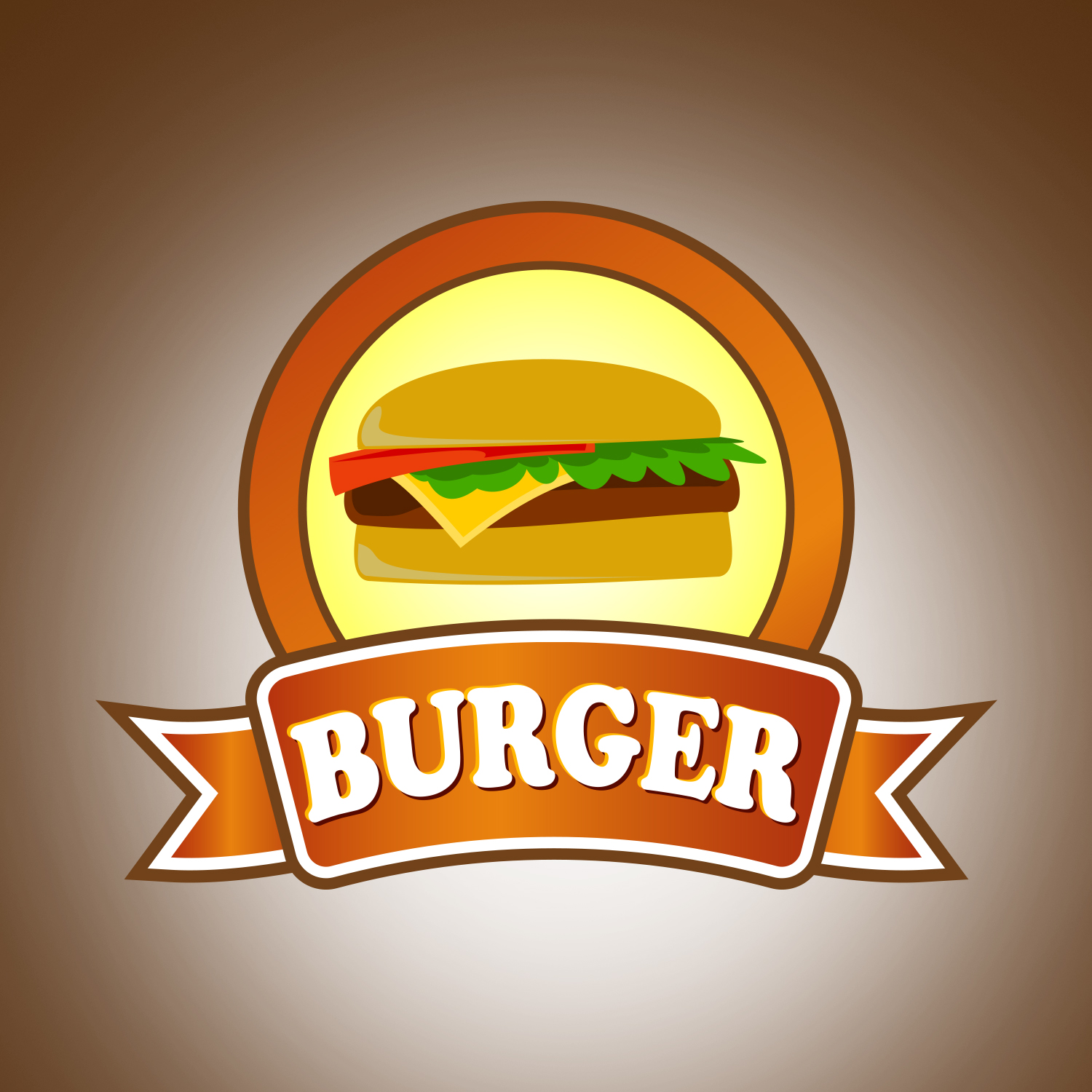 Burger Logo Design 3D - 30+ Best 3D Logo Mockup Templates | Design