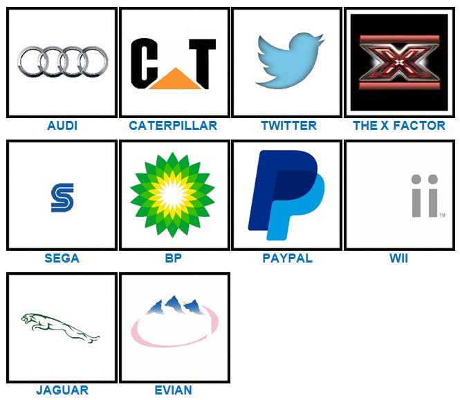 Retro Logos 100 Pics Answers : 100 pics quiz answers, cheats, solutions ...