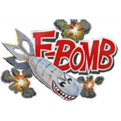 F Bomb Logos - bomb gear roblox