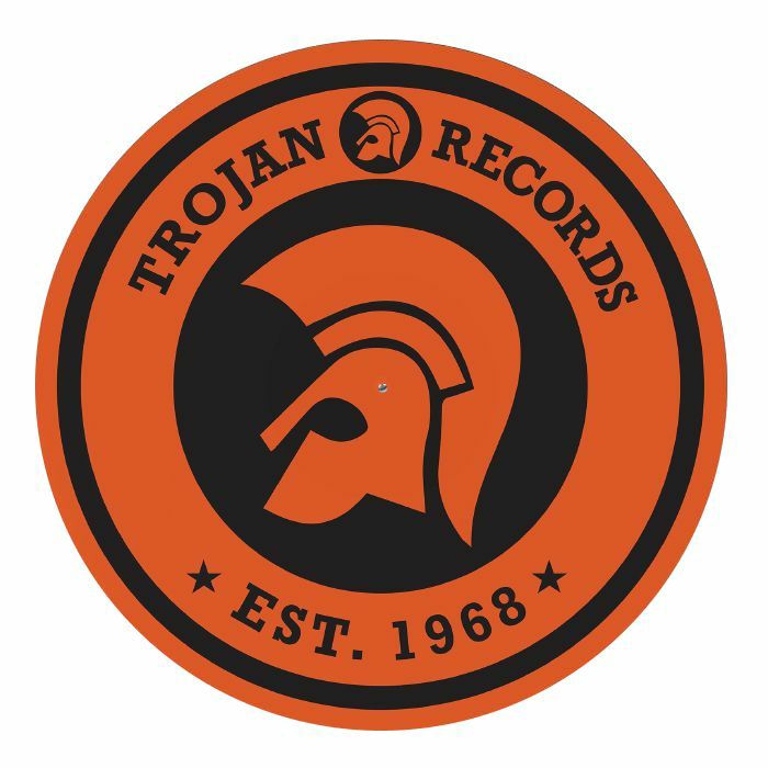TROJAN RECORDS LOGO PATCH CLASSIC SKA REGGAE MUSIC EMBROIDERED FREE P&P 