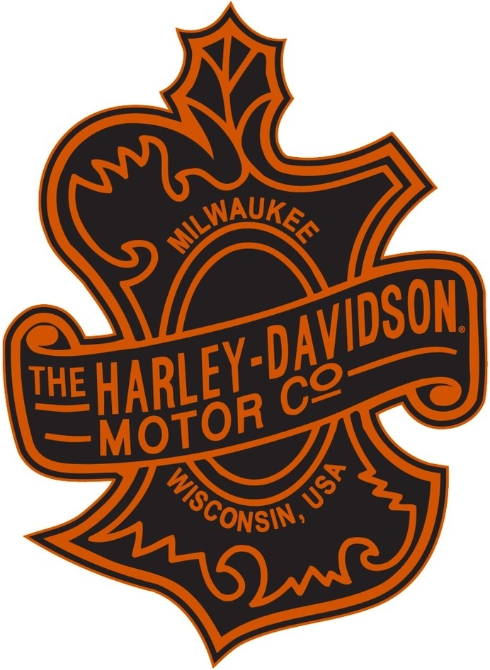 Logo, harley davidson, oak leaf, leaf. designspiration.net. 