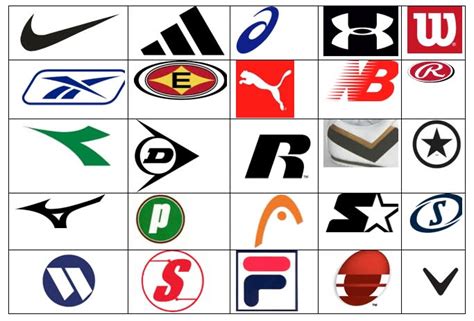 Sports clothing Logos